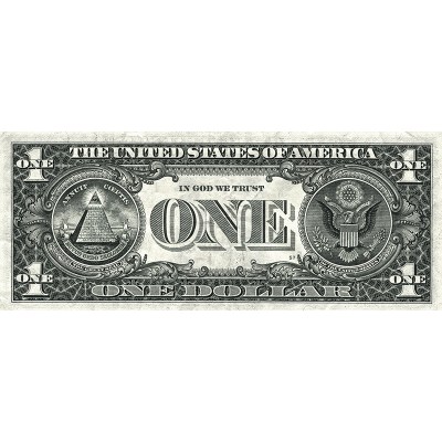 One dollar bill 