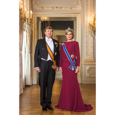 Staatsieportret Willem Alexander en Maxima